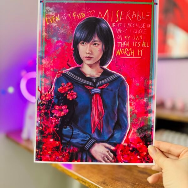 Hinako 'Even If I End Up Miserable' Silent Hill f Art Print